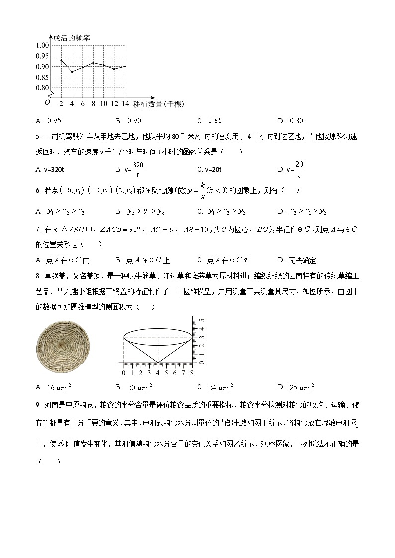 福建省厦门市槟榔中学2024-2025学年上学期12月月考九年级数学试卷第2页