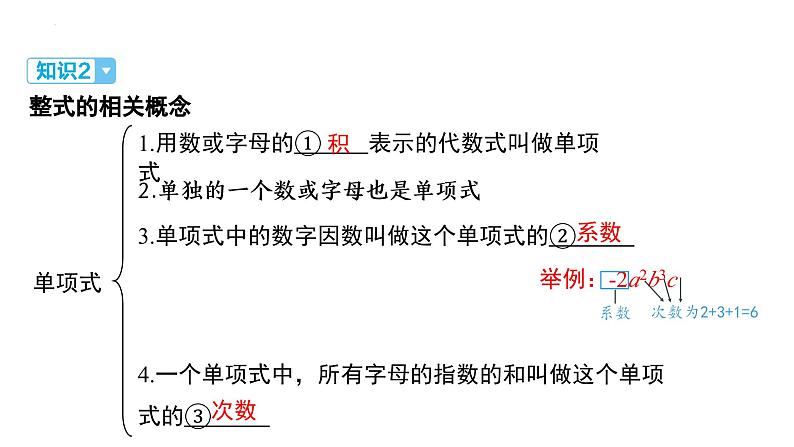 2025年中考数学一轮教材复习-第一章  数与式   整式课件第6页