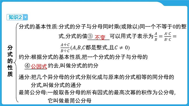 2025年九年级中考数学一轮复习课件 --第一章  数与式   分式第6页