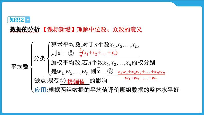 2025年九年级中考数学一轮复习课件 --第八章  统计与概率  统计第7页