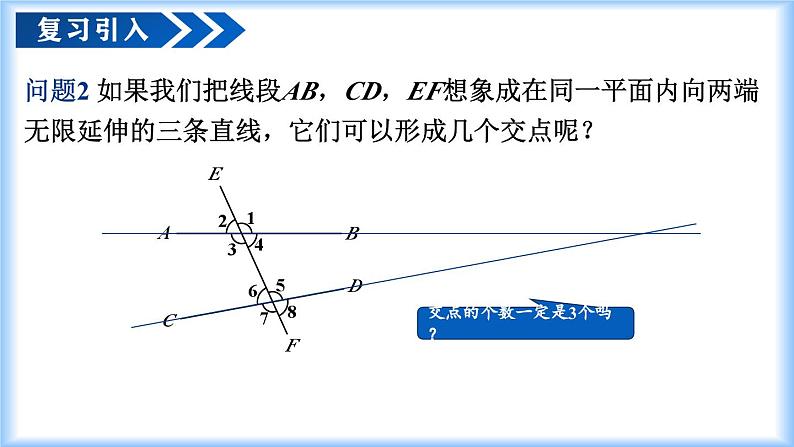 人教版2024七年级下册数学7.2.1平行线的概念 课件第5页