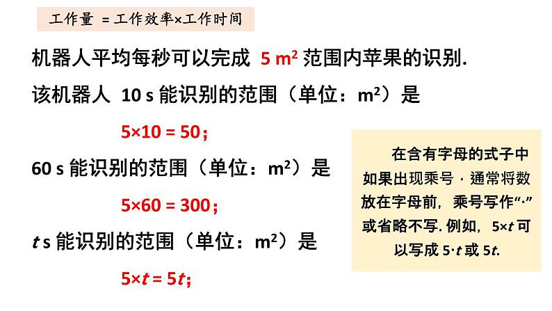 初中数学新人教版七年级上册3.1第1课时 代数式教学课件2024秋第7页