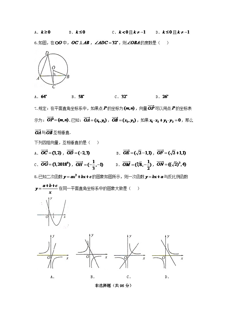 山东省菏泽市2024年中考数学模拟汇编试题（含扫描答案）第2页