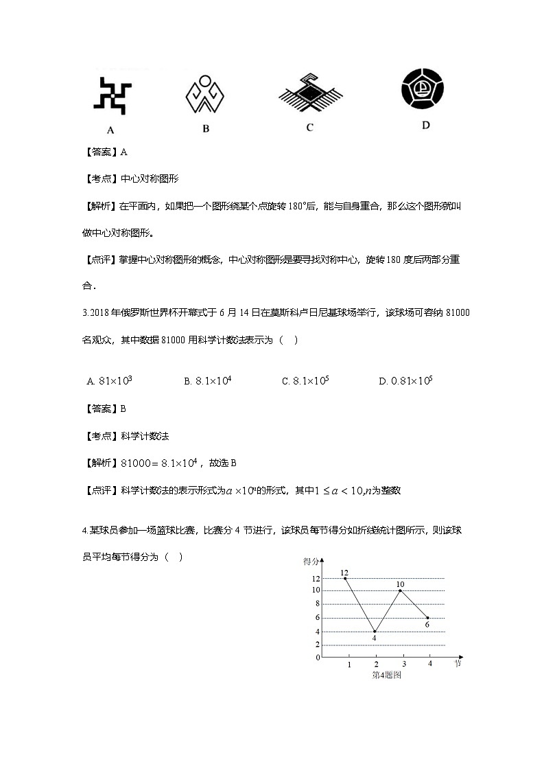 广西南宁市（六市同城）2024年中考数学模拟汇编试题（含解析）第2页