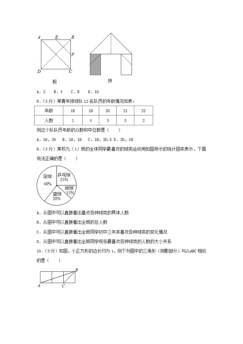 浙江省临安市2024年中考数学模拟汇编试题（含解析）第2页