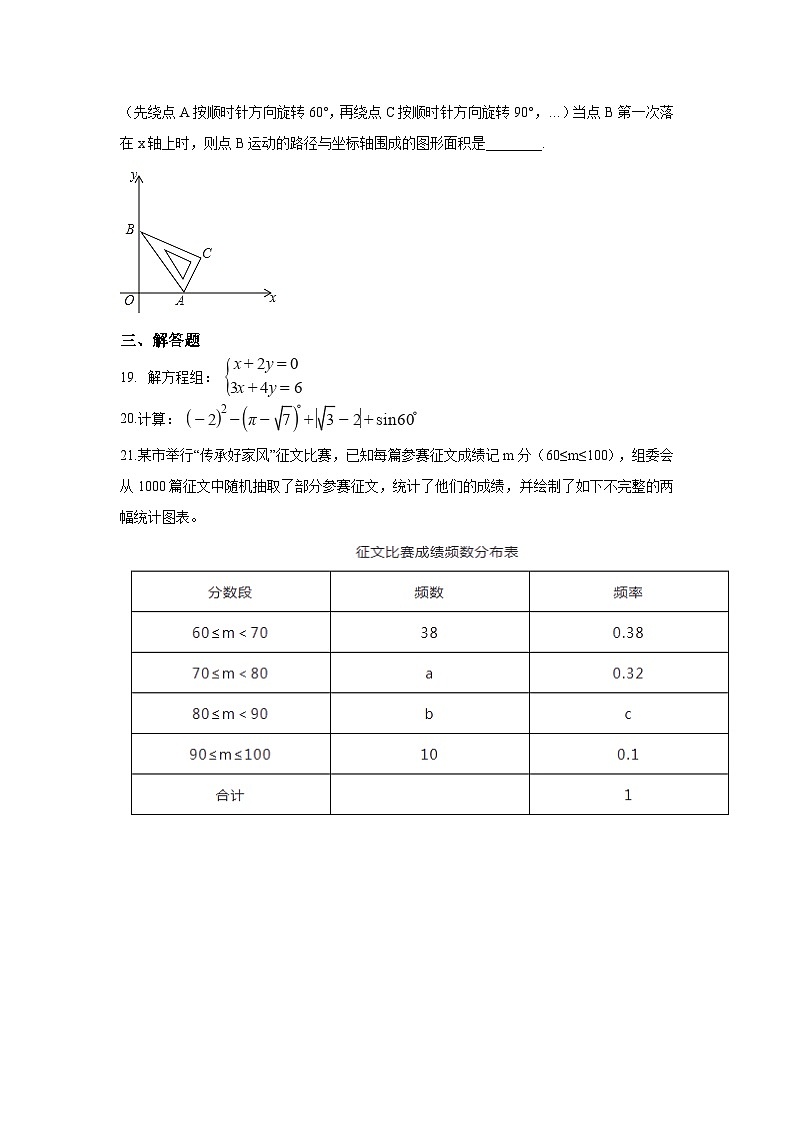 江苏省宿迁市2024年中考数学模拟汇编试题（含解析）第3页