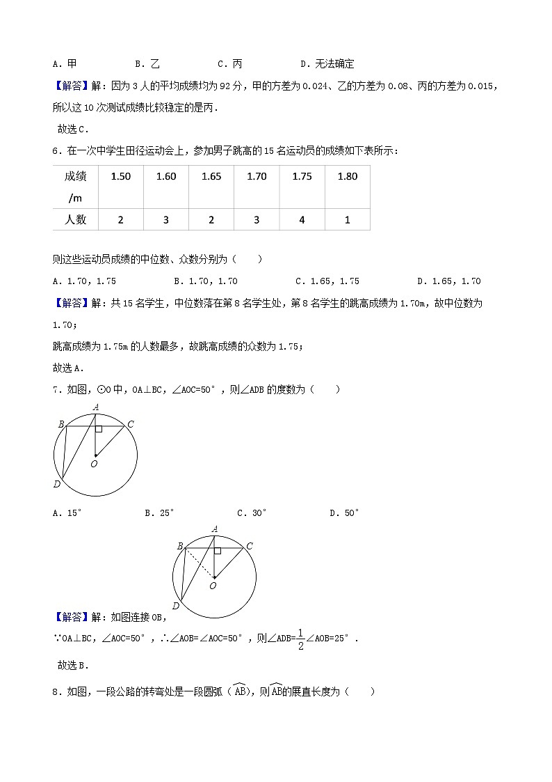 辽宁省盘锦市2024年中考数学模拟汇编试题（含解析）第2页