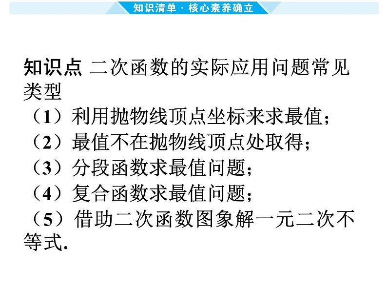 第16课时 二次函数的实际应用 -【备战中考】2025年中考数学一轮总复习课件第2页