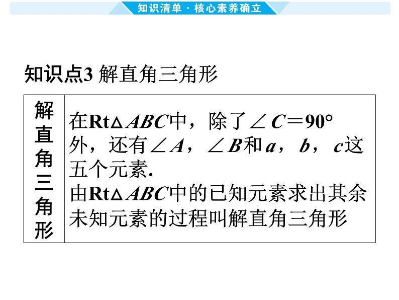 第28课时 锐角三角函数与解直角三角形-【备战中考】2025年中考数学一轮总复习课件第4页