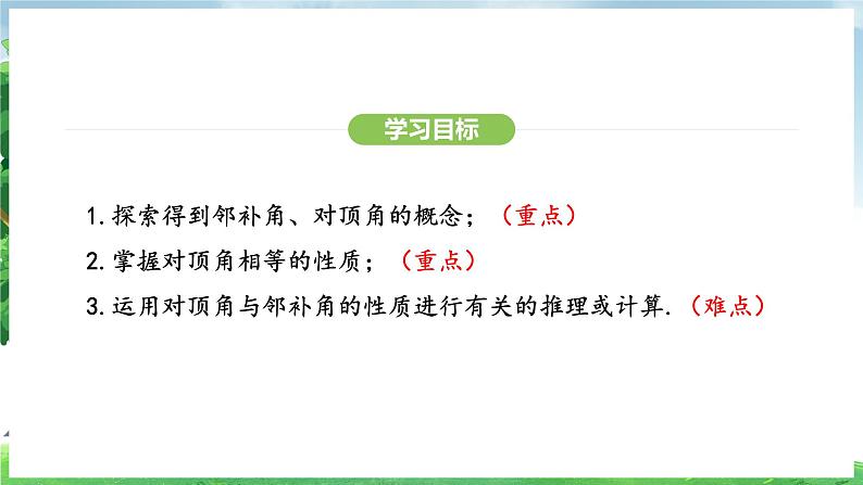 7.1.1两条直线相交（课件）2024—2025学年人教版（2024）数学七年级下册第3页