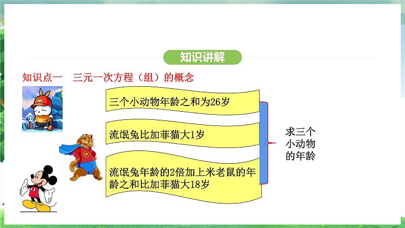 10.4   三元一次方程组的解法（课件）2024—2025学年人教版（2024）数学七年级下册第5页