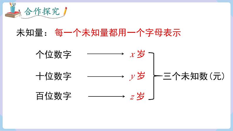 3.8  三元一次方程组第5页