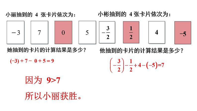 初中数学新北师大版七年级上册2.2第5课时 有理数加减混合运算的实际应用教学课件2024秋第5页