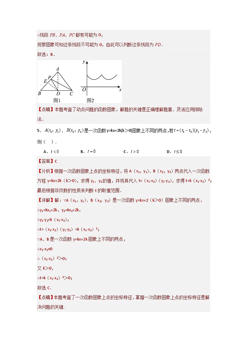 人教版数学八年级下册第19章《一次函数复盘提升》单元测试卷 解析版第3页