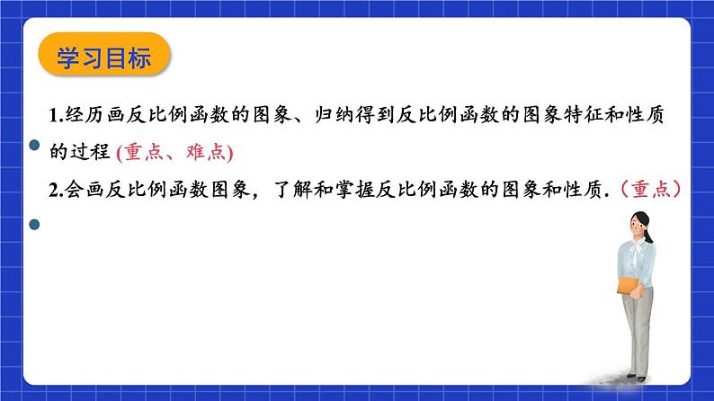 沪教版（五四制）数学八年级上册18.3《反比例函数的图像和性质》（第2课时）（教学课件）第2页