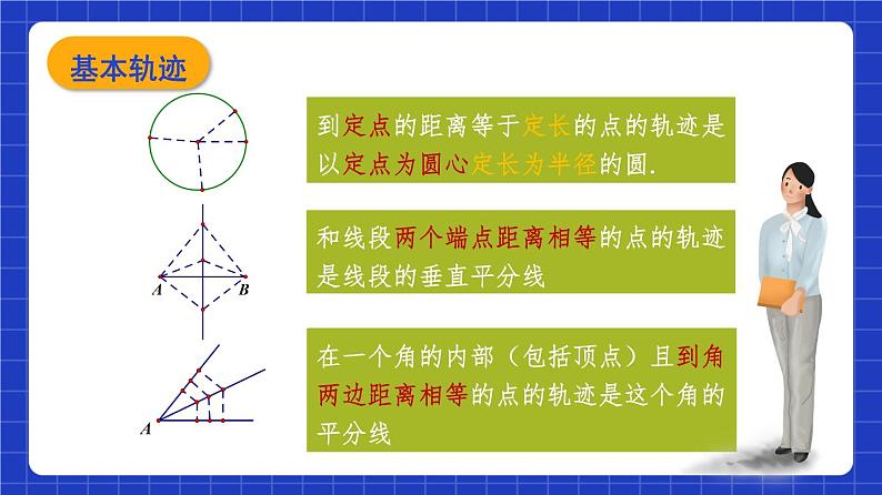 沪教版（五四制）数学八年级上册19.6《轨迹》（第2课时）（教学课件）第5页