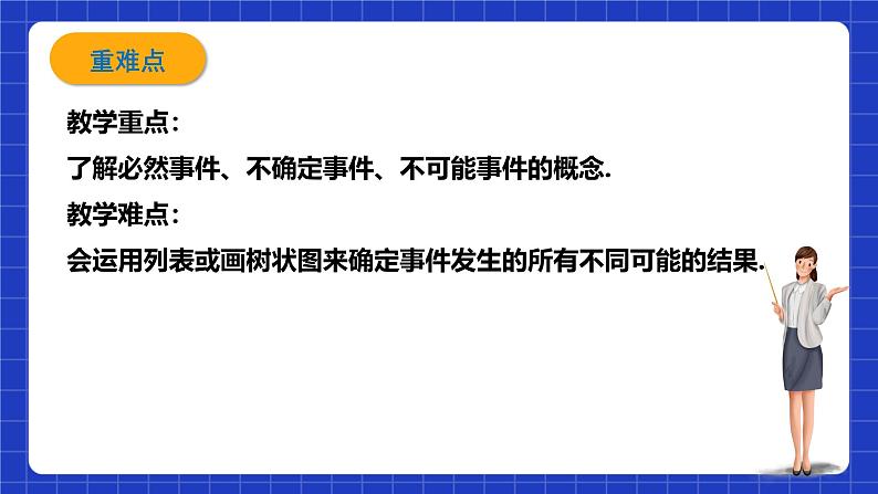 浙教版数学九上2.1《事件的可能性（1）》课件第4页