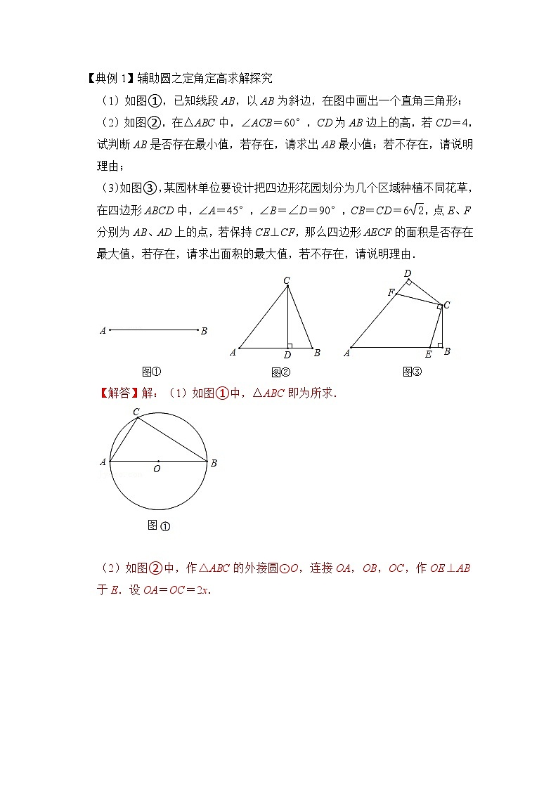 北师大版数学九下期末复习训练专项44 定角定高（解析版）第2页