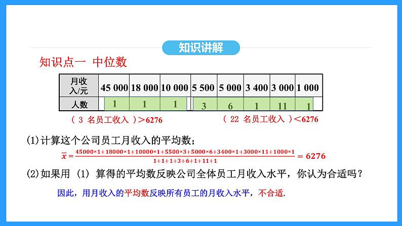 20.1.2中位数和众数（课件）2024—2025学年人教版数学八年级下册第5页