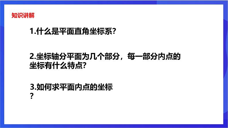 湘教版数学八年级下册 3.2《简单图形的坐标表示》课件第3页