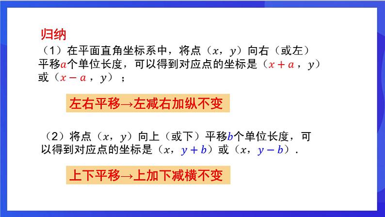 湘教版数学八年级下册 3.3.2《平移的坐标表示》课件第8页