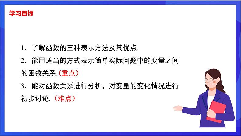 湘教版数学八年级下册 4.1.2《函数的表示法》课件第2页