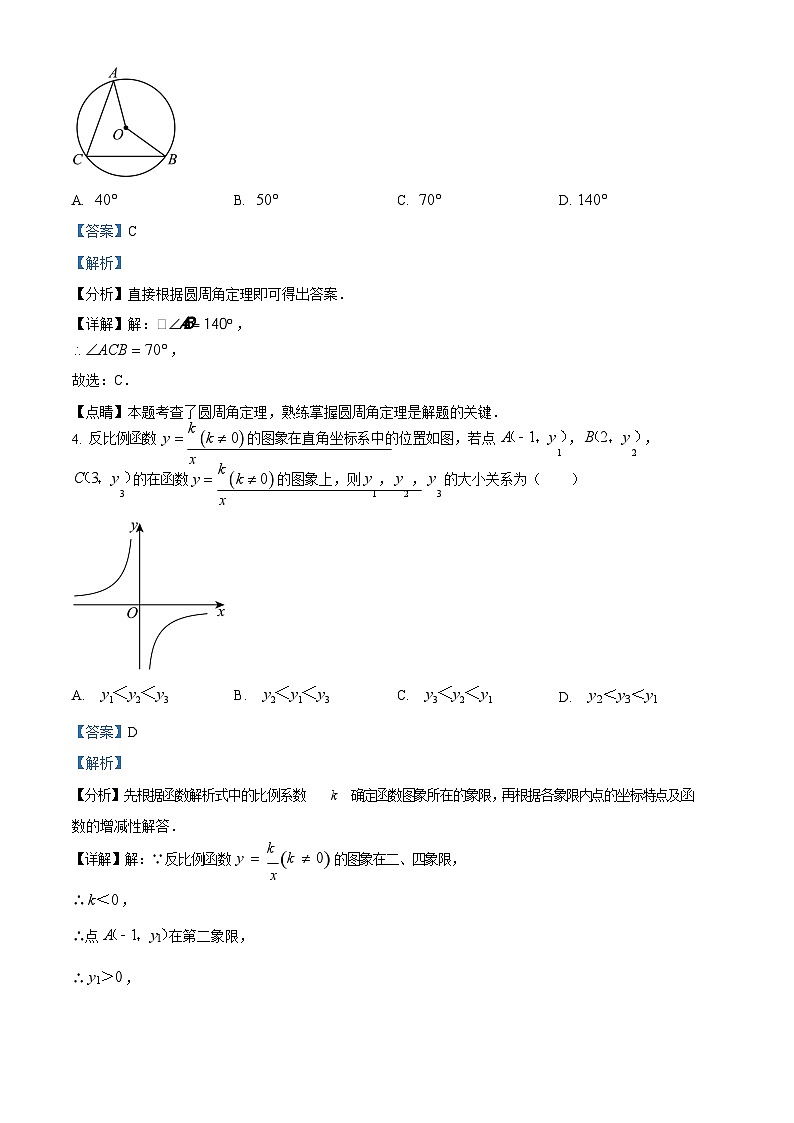 广东省广州市荔湾区2023-2024学年九年级上学期期末数学模拟试题（答案）第2页
