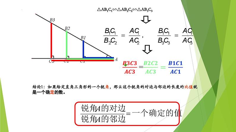 沪教版数学九上同步教学课件25.1锐角的三角比的意义（第1课时）第8页