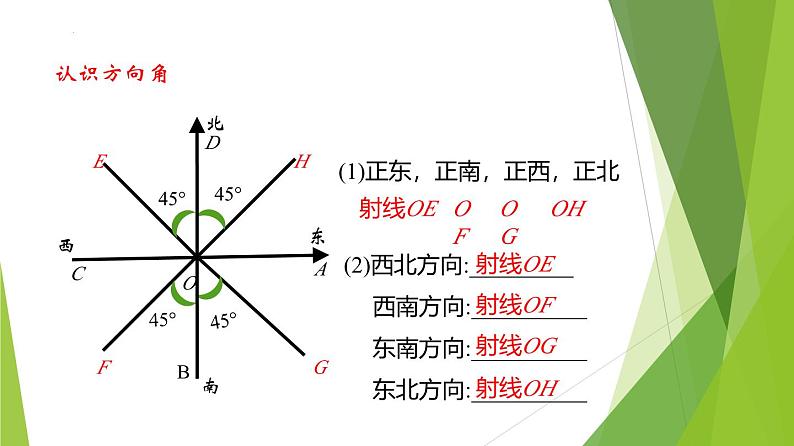 沪教版数学九上同步教学课件25.4解直角三角形的应用—方向角（第2课时）第4页