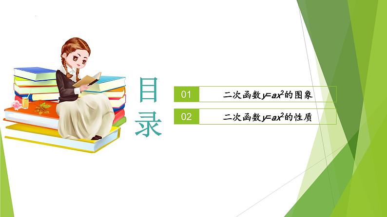 沪教版数学九上同步教学课件26.2 二次函数y=ax²的图像（第1课时）第2页