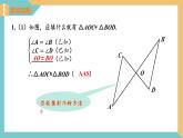 苏科版数学八年级上册同步课件1.3 探索三角形全等的条件（第5课时）