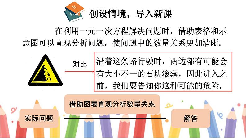 初中数学新北师大版七年级上册5.4问题解决策略：直观分析教学课件2024秋第3页