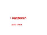 初中數學新北師大版七年級上冊6.1 豐富的數據世界教學課件2024秋