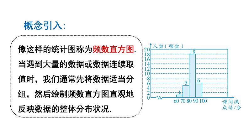 初中数学新北师大版七年级上册6.3第2课时 频数直方图教学课件2024秋第8页