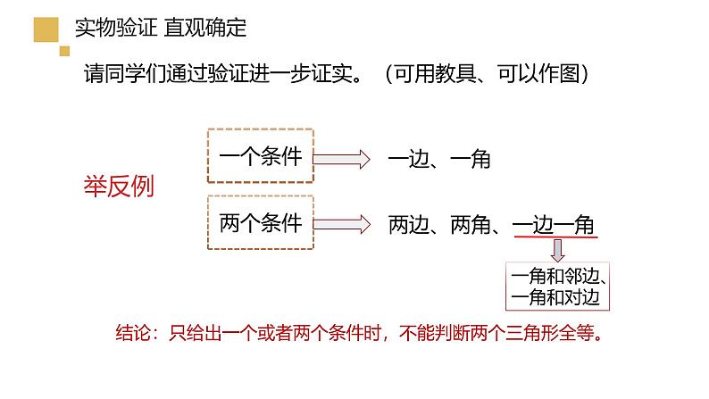 初中数学新人教版八年级上册《12.2三角形全等的判定》第一课时省课教学课件第6页