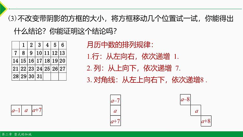 人教版数学七上同步教学课件第二章 数学活动（含答案）第7页