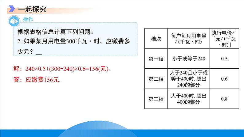 七年级上册数学冀教版(2024)5.4一元一次方程的应用（第5课时）课件第6页