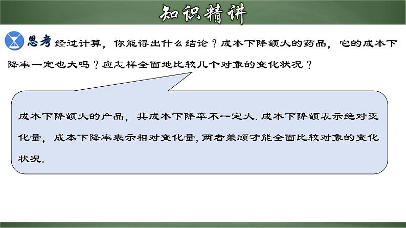 2024年人教版数学九年级上册同步课件21.3.2 实际问题与一元二次方程（二）平均变化率问题第7页