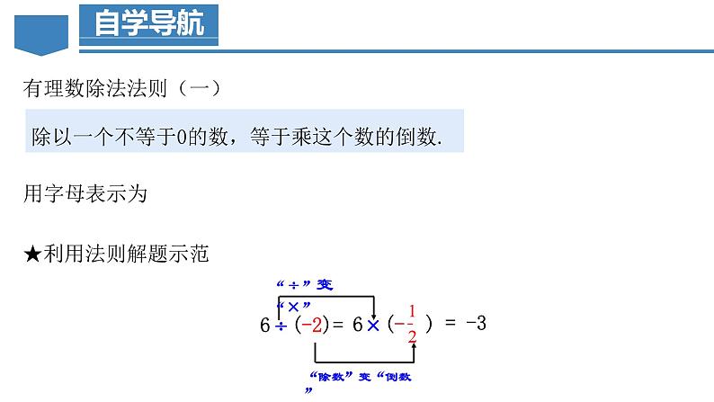 人教版数学七上同步教学课件1.4.2 有理数的除法（第一课时）第8页