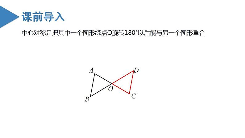 人教版数学九年级上册同步教学课件23.2 中心对称（第二课时）第2页