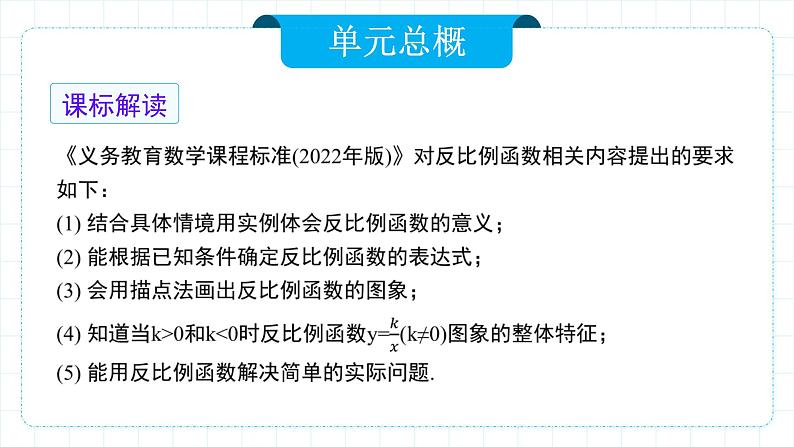 人教版九年级下册数学  26.1.1反比例函数  课件第2页