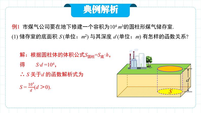 人教版九年级下册数学   26.2.1 实际问题与反比例函数（第一课时）  课件第5页