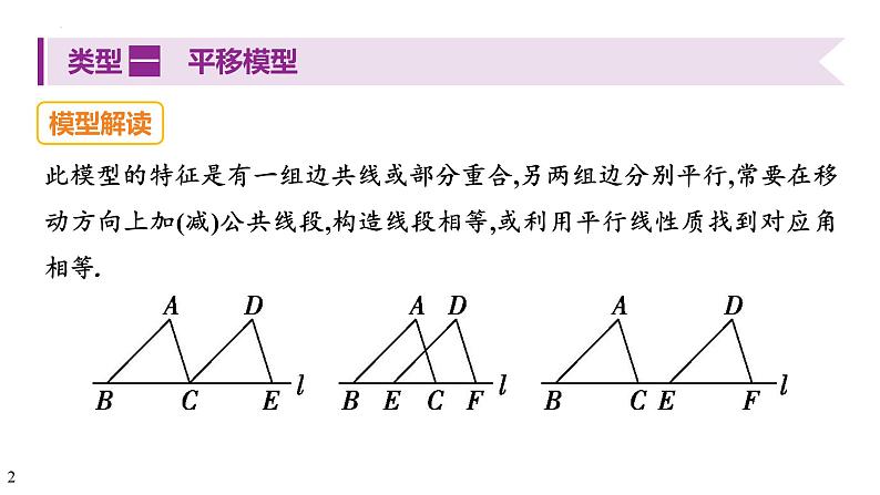 2025年河北中考数学一轮复习考点过关课件：常考全等模型第2页