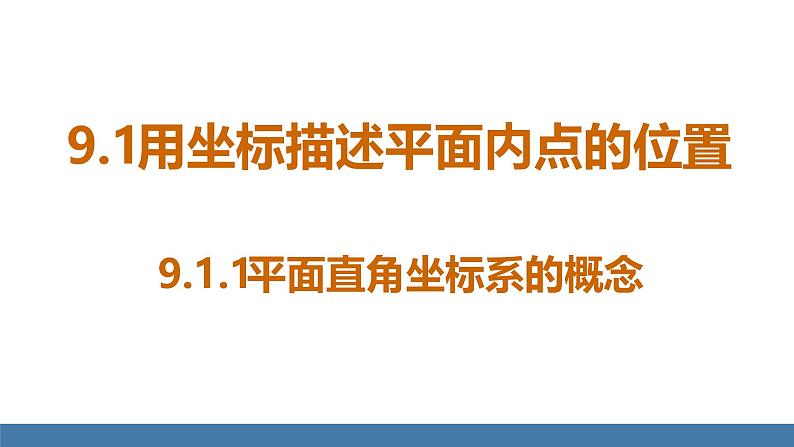 人教版（2024）七年级数学下册课件 9.1.1平面直角坐标系的概念第4页