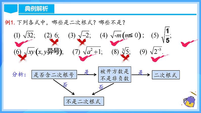 16.1.1 二次根式的概念（教学课件）第8页