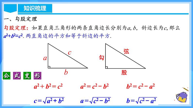 第十七章 勾股定理 章节复习（课件）第5页