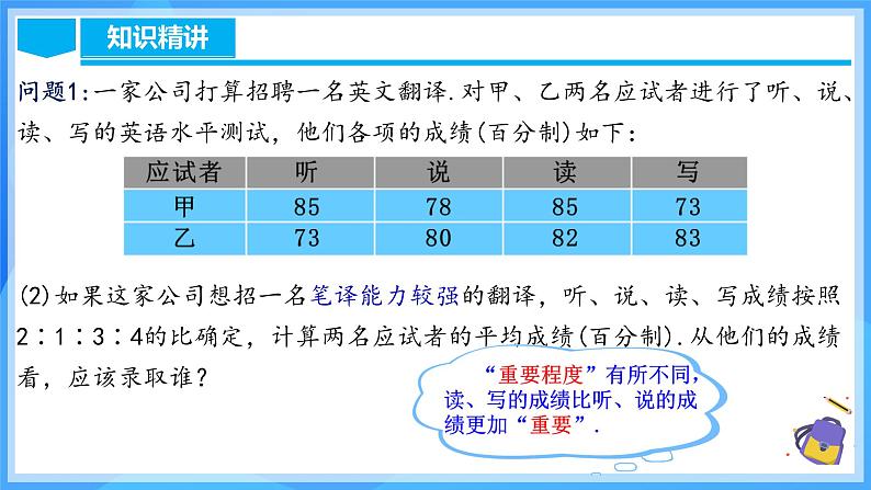 20.1.1 平均数(1)第8页