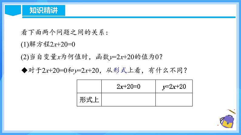 19.2.7 一次函数与一元一次方程第5页