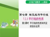 7.2.3 第2课时 平行线的判定与性质综合 课件 2024-2025学年人教版数学七年级下册