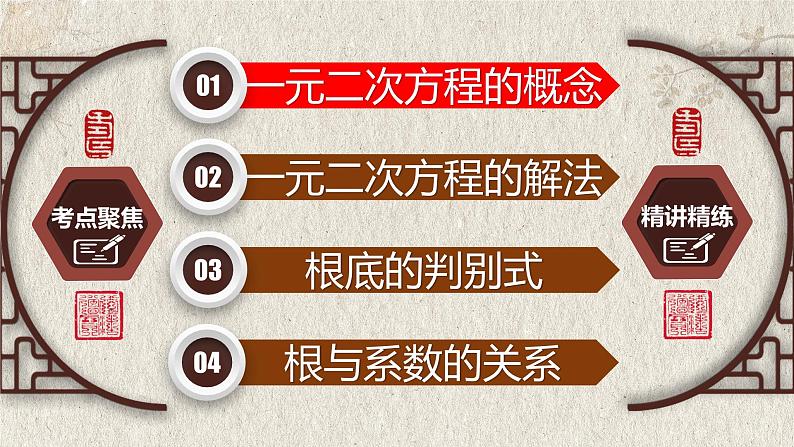 中考数学一轮复习讲练课件专题2.2 一元二次方程（含答案）第2页